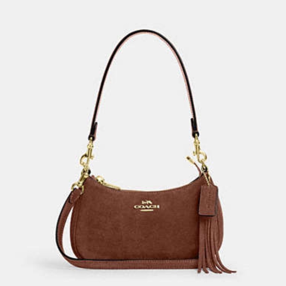 NWT coach !! Teri Mini Crossbody Bag 🤎 IM/VINTAGE BROWN